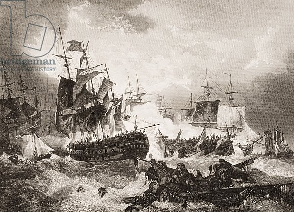 Admiral Duncan's Victory over the Dutch Fleet in the North Sea