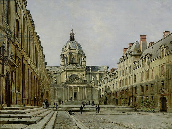 The Courtyard of the Old Sorbonne, 1886
