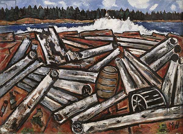 Log Jam, Penobscot Bay, 1940-41
