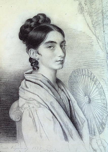 Портрет графини Софьи Александровны Голенищевой-Кутузовой 1829
