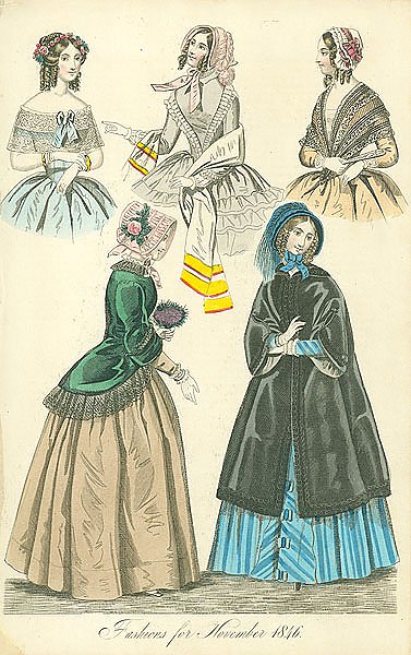 Fashions for November 1846