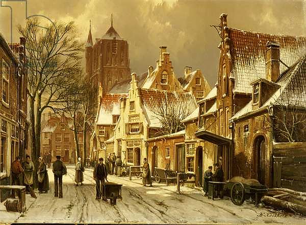 A Winter Street Scene