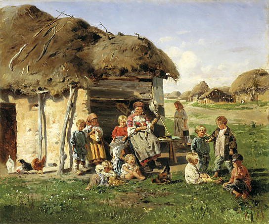 Крестьянские дети. 1890 2