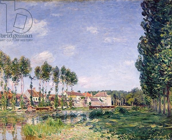 Banks of the Loing, Moret, 1892