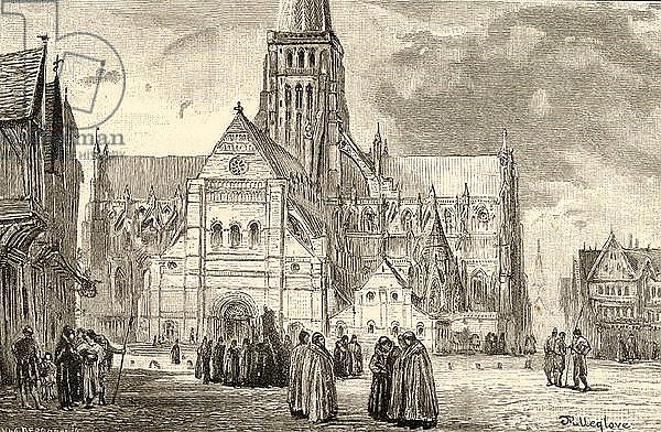 View of Old St. Paul's Cathedral