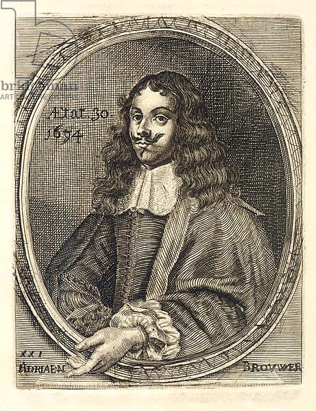 Portrait of Adriaen Brouwer, 1634