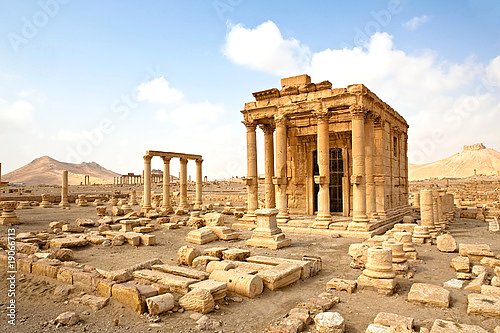 Пальмира, Сирия. Руины древнего храма 2