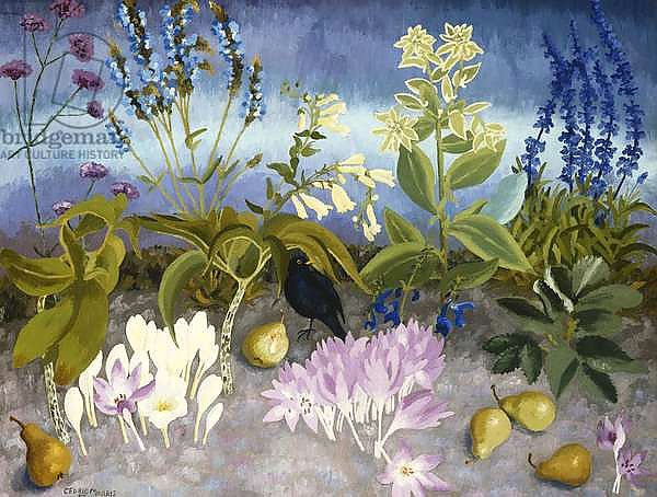 Blackbird and Flowers, 1952