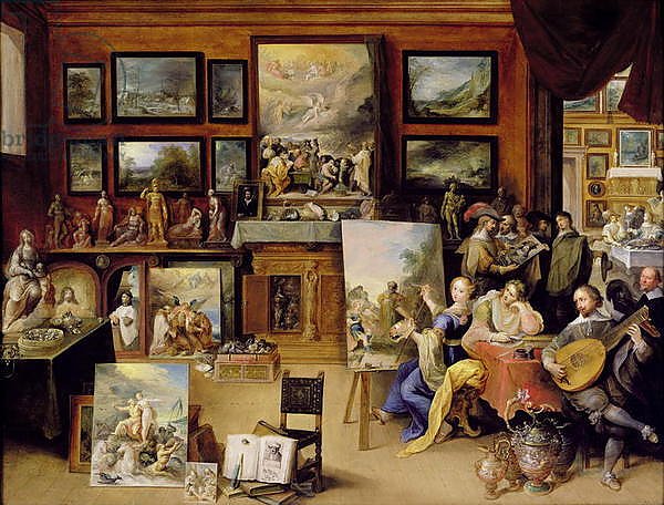 Pictura, Poesis and Musica in a Pronkkamer