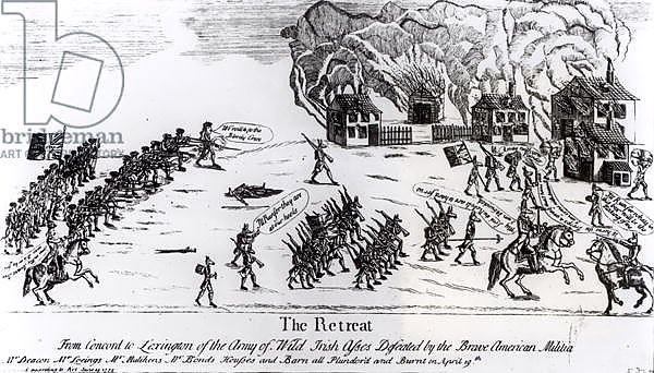 The Retreat, published 1775