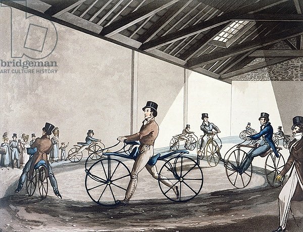 Johnson's Pedestrian Hobbyhorse Riding School, 1819
