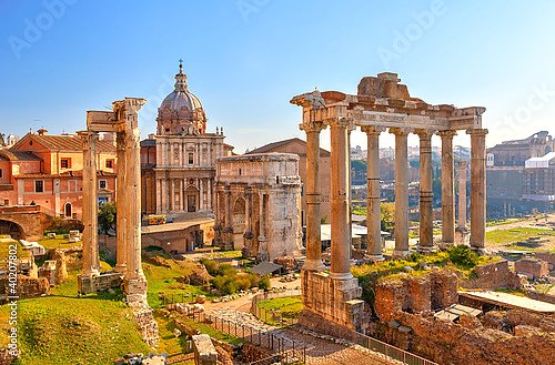 Италия. Знаменитый Римский форум