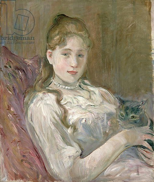 Young Girl with Cat, 1892