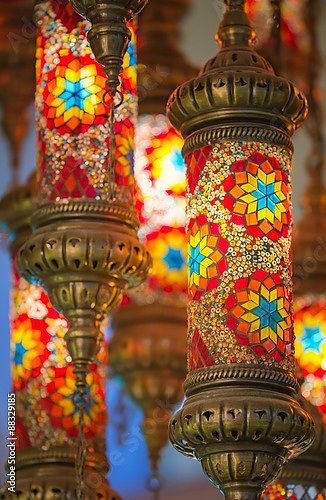 Мозаичные османские лампы с Большого базара 3