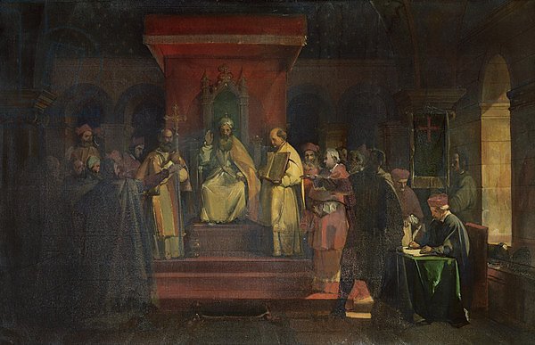 Institution of the Order of the Templars in 1128, 1840