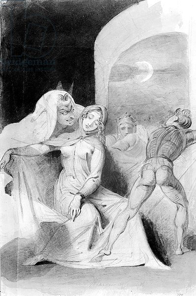 Illustration from the Faust,19th Century