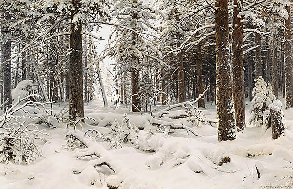 Зима. 1890