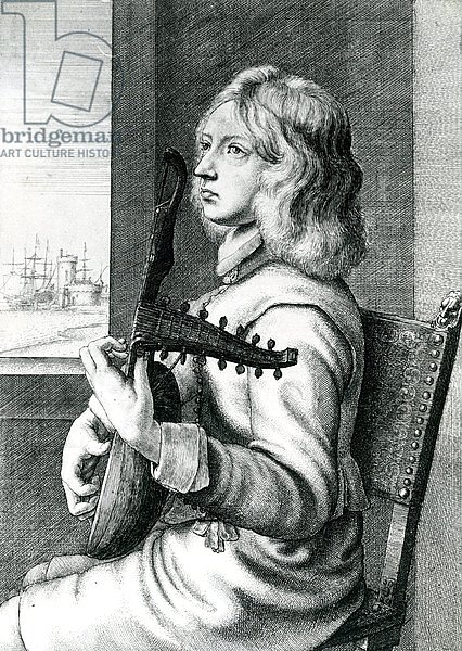 Baroque Lute player