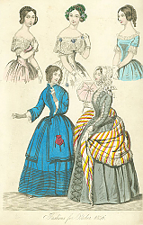 Постер Fashions for October 1846 №2 1