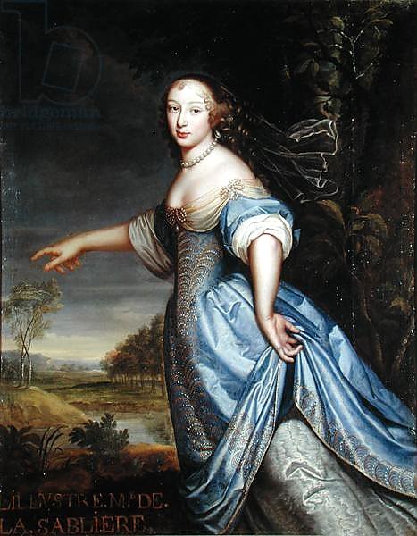 Portrait of Madame de la Sabliere
