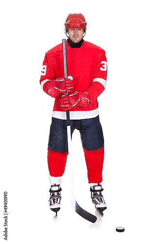 Портрет хоккеиста