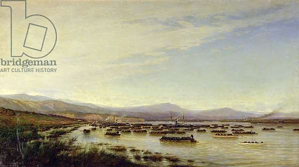 The Russian Army crossing the Danube in June 1877, 1878 1