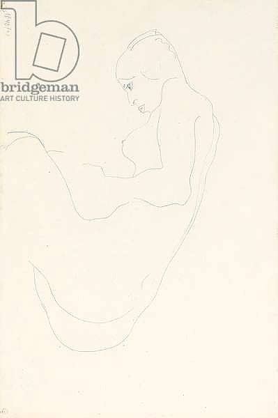 Seated nude, 1912
