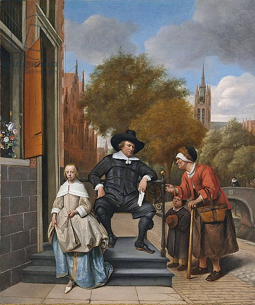 The Burgher of Delft and his Daughter, 1655