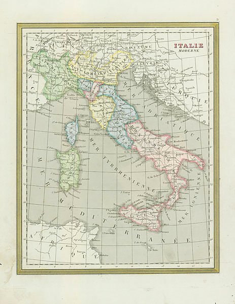 Карта: Италия