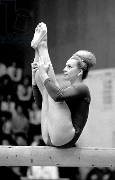 Vera Caslavska, Czech Gymnast And Olympic Medal Winner. May 23Rd, 1965.