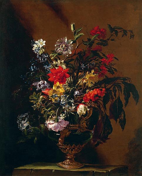 Цветы в вазе 4
