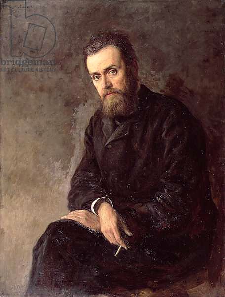 Portrait of Gleb I. Uspensky 1884 1