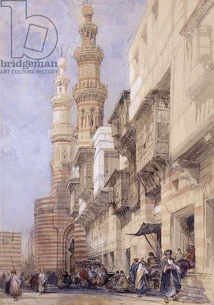 The Gate of Metwaley, Cairo, 1838