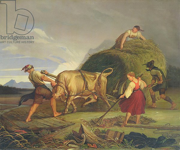 Harvesting the Hay Before the Storm, 1844