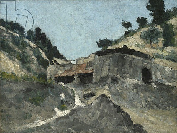 Landscape with Water Mill, c.1871