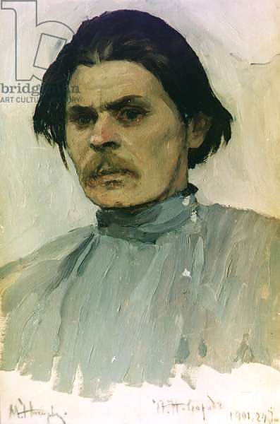 Portrait of Maxim Gorky, 1901