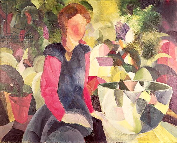 Girl with a Fish Bowl, 20th century