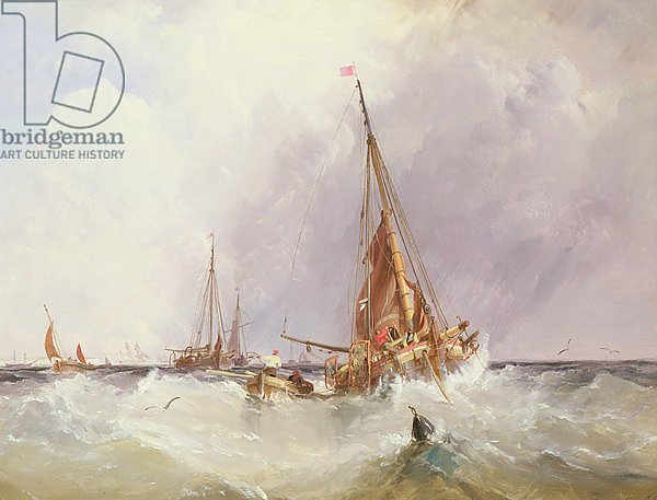 Shipping in the Solent, 19th century