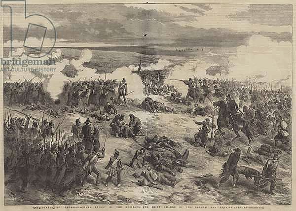 The Battle of Inkerman, Final Effort of the Russians, and Joint Charge of the French and English Troops