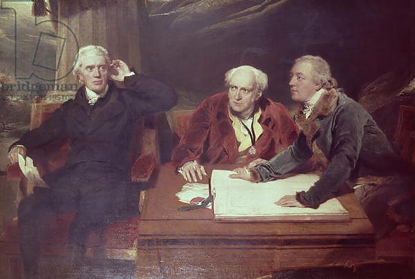 Sir Francis Baring, Banker and Director of the East India Company, with his Associates