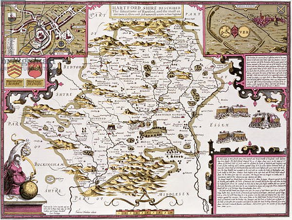 Hartfordshire and the situation of Hartford, 1611-12