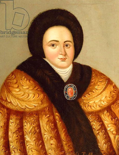 Portrait of Tsarina Evdokiya Lopukhina
