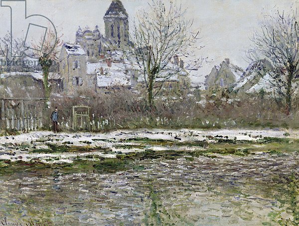 The Church at Vetheuil under Snow, 1878-79