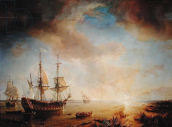 Expedition of Robert Cavelier de La Salle in Louisiana in 1684, 1844