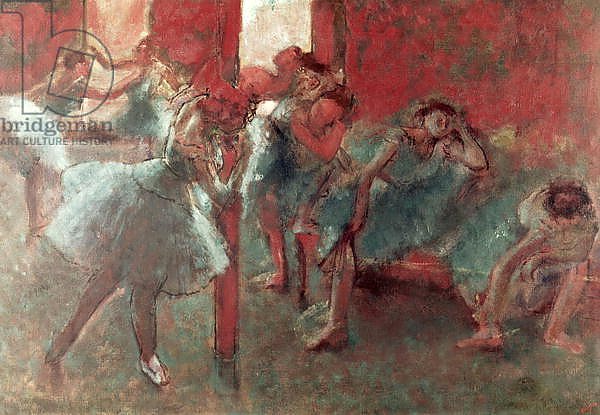 Dancers at Rehearsal, 1895-98
