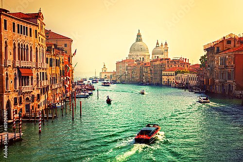 Италия, Венеция. Гранд канал