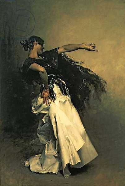The Spanish Dancer, study for 'El Jaleo', 1882