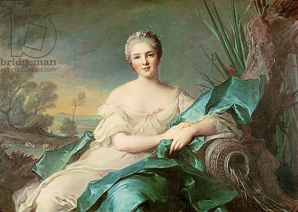 Victoire de France as the element of Water, 1750-1