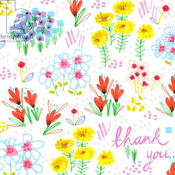 Floral Garden - Thank You, 2014