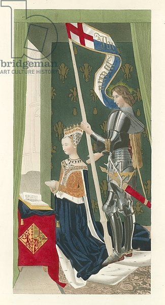 Постер Шоу Анри (акв) Queen Margaret of Scotland, c 1483